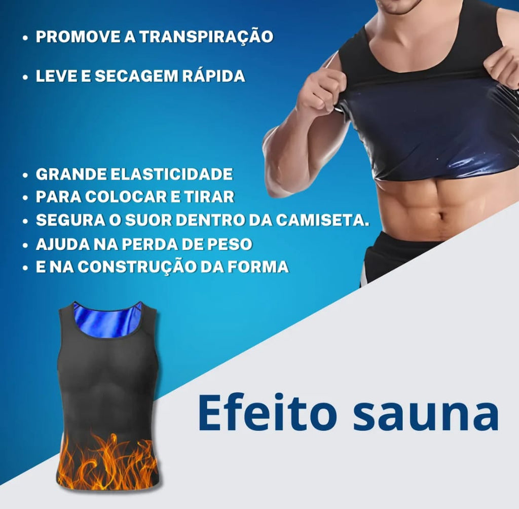 Camiseta tecnológica regata seca barriga New Cobra